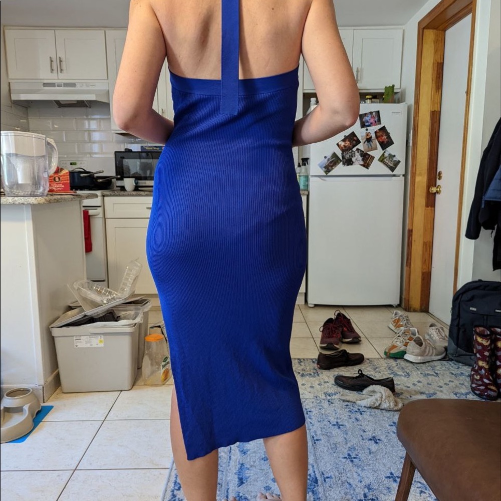 Cute Aritzia/Wilfred blue dress - Picture 1 of 5